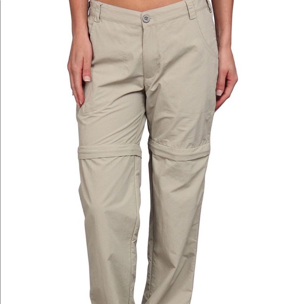 White Sierra convertible pants